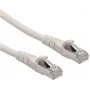 ROLINE - Kabel krosowy - RJ-45 (M) do RJ-45 (M) - 20 m - SFTP - CAT 6a - Szary (21.15.2809)