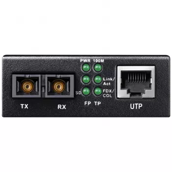 Cudy MC100MA-2 konwerter mediów sieciowych 1000 Mbit/s 1310 nm Wielomodowy Czarny