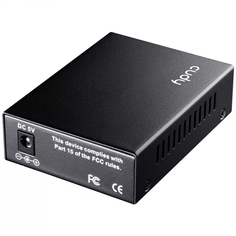 Cudy MC100MA-2 konwerter mediów sieciowych 1000 Mbit/s 1310 nm Wielomodowy Czarny