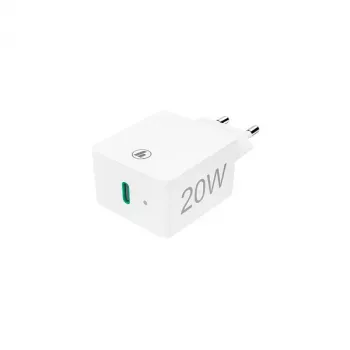 Hama 00201652 Ładowarka 220V USB-C PD/Qualcomm 25W Biała