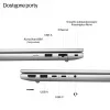 HP EliteBook 6 G1a Next Gen AI PC Copilot+ PC AMD Ryzen AI 5 340 Laptop 35.6 cm (14) WUXGA 16 GB DDR5-SDRAM 512 GB SSD Wi-Fi 6E (802.11ax) Windows 11 Pro srebrny