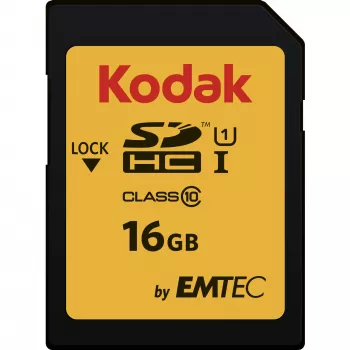 Kodak SD 16 GB UHS-I U1 V10 Premium (EKMSD16GHC10K)