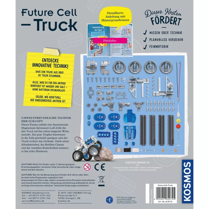 Future Cell-Truck, zestaw eksperymentalny