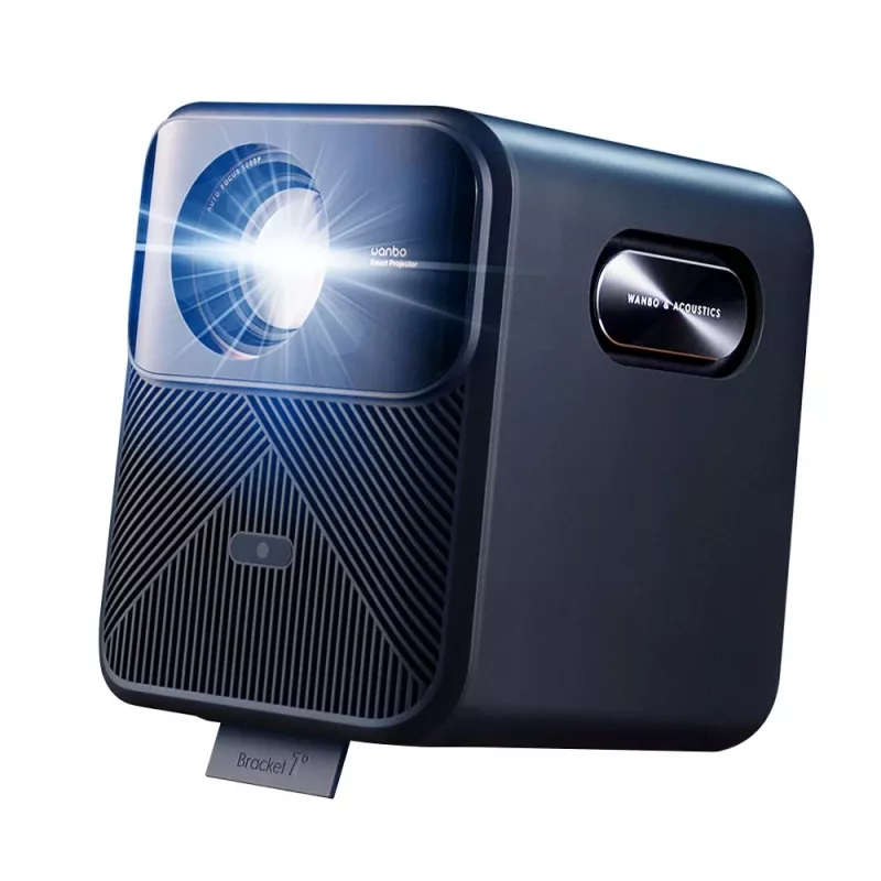 Xiaomi Wanbo 2025 Mozart 1 Pro New Projector niebieski, 1200ANSI, 1080P, Google TV, WPB84