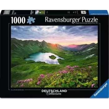 Puzzle Germany Collection - Allgau Mountain Lake (1000 elementów)