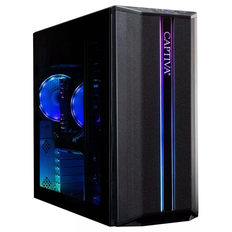 Captiva Advanced Gaming PC R92-707 AMD Ryzen 5 5500, 16GB RAM, 500GB SSD, GeForce RTX 5060 (8GB GDDR7), bez systemu operacyjnego