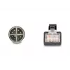 DeLOCK 60077 Adapter kablowy M12 RJ-45 Czarny - turkusowy (60077)