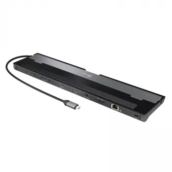 j5create JCD542-N Stacja dokująca USB-C® Dual HDMI™ - USB 3.2 Gen 1 (3.1 Gen 1) Type-C - 3,5 mm - HDMI - RJ-45 - USB 3.2 Gen 1 (3.1 Gen 1) Type-A - USB 3.2 Gen 1 (3.1 Gen 1) Type-C