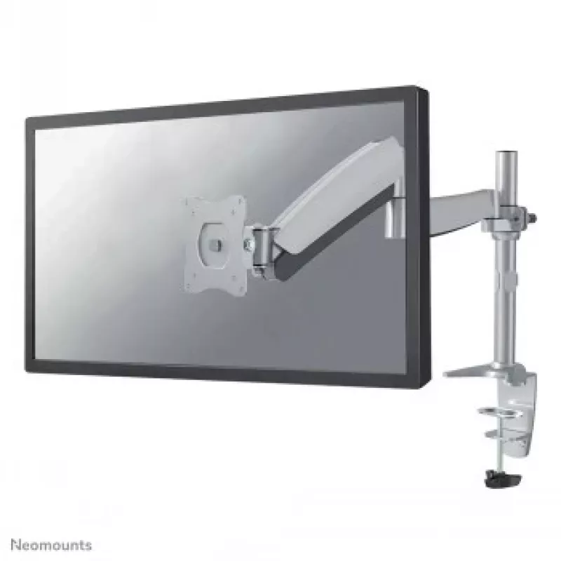 Newstar płaski Screen Desk Mount (CLAMP/GROMMET) 10-30 Srebrny