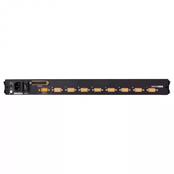 ATEN CL5708MW 43cm szeroki przełącznik KVM LCD, USB-PS/2, VGA, 8 portów, układ UK