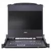ATEN CL5708MW 43cm szeroki przełącznik KVM LCD, USB-PS/2, VGA, 8 portów, układ UK