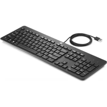 HP Business cienki - Klawiatura - USB - niemiecka (N3R87AA#ABD)
