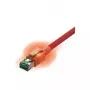 saCon Kabel S/FTP kat. 6A, 2 m, czerwony (21.15.2322)