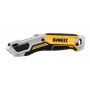 Nóż uniwersalny DeWALT DWHT10999-0 czarny, stal nierdzewna, żółty nóż z chowanym ostrzem
