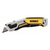 Nóż uniwersalny DeWALT DWHT10999-0 czarny, stal nierdzewna, żółty nóż z chowanym ostrzem