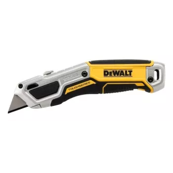 Nóż uniwersalny DeWALT DWHT10999-0 czarny, stal nierdzewna, żółty nóż z chowanym ostrzem