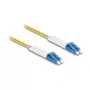 Delock Kabel światłowodowy LC Duplex na LC Duplex Singlemode OS2 kątowy 1 m