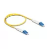 Delock Kabel światłowodowy LC Duplex na LC Duplex Singlemode OS2 kątowy 1 m