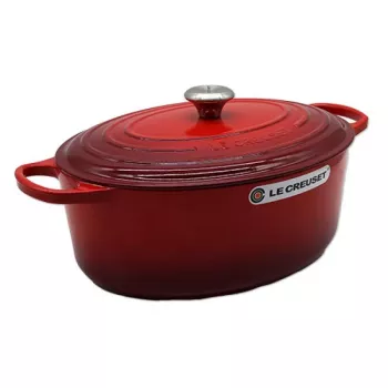 Owalna brytfanna Le Creuset Signature 35 cm wiśniowa czerwień (21178350602430)