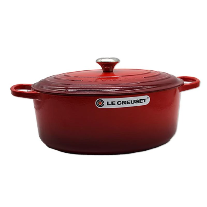 Owalna brytfanna Le Creuset Signature 35 cm wiśniowa czerwień (21178350602430)