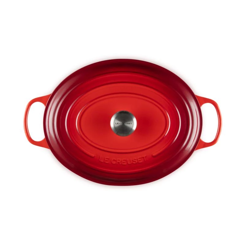 Owalna brytfanna Le Creuset Signature 35 cm wiśniowa czerwień (21178350602430)