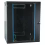EFB 19 WandEnclosure 15HE, stała, 1-częściowa, RAL9005, głębokość 450 mm