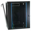 EFB 19 WandEnclosure 15HE, stała, 1-częściowa, RAL9005, głębokość 450 mm