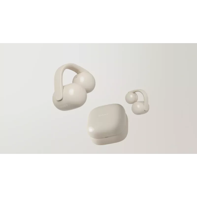 Sony | Słuchawki douszne | LinkBuds WF-LC900 Clip | Bluetooth | Otwarte | Bezprzewodowe | Greige