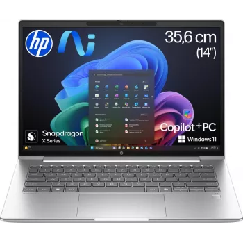 HP ProBook 4 G1q Snapdragon® X X1-26-100 Notebook Next Gen AI 35,6 cm (14 ) (D6JU7ES#ABD)