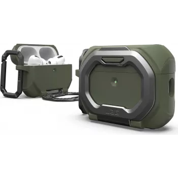 UAG Urban Armor Gear Monarch Case | Apple AirPods Pro 3 | oliwkowy/Srebrny | 104131117233 (104131117233)