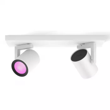 Philips Hue biały&Col. Amb. Argenta Spot 2 flg. biały 2x4.2W.