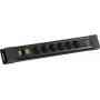 BACHMANN CONNECTUS 6xCEE7/3 1x switch, 1xUSB C/C 65W L=2,0m CEE7/7 czarny (BM0022777)