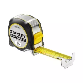 Miarka zwijana Stanley FMHT38217-0 8 m Czarna, Żółta