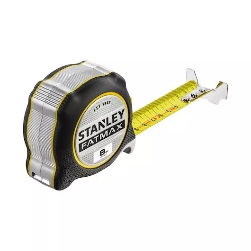 Miarka zwijana Stanley FMHT38217-0 8 m Czarna, Żółta