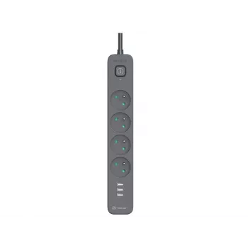 Tracer 47685 Power Line+ 5m (4 gniazda + 3x USB A)