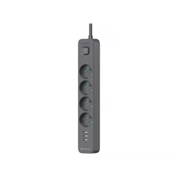 Tracer 47685 Power Line+ 5m (4 gniazda + 3x USB A)