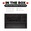 Klawiatura HP OMEN Spacer Wireless TKL, pełnowymiarowa (100%), bezprzewodowa, RF, mechaniczna, czarna