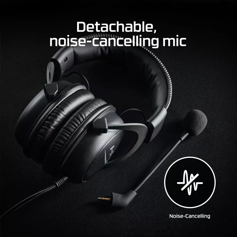 HyperX Cloud II - Zestaw słuchawkowy gamingowy (czarno-czerwony)
