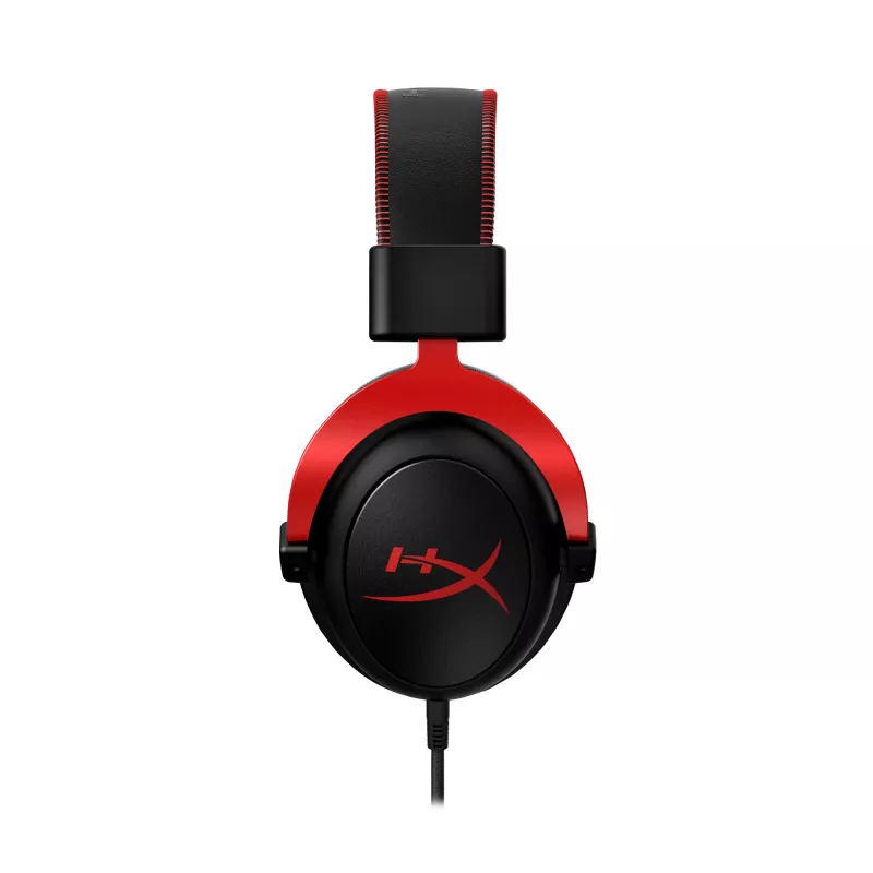 HyperX Cloud II - Zestaw słuchawkowy gamingowy (czarno-czerwony)