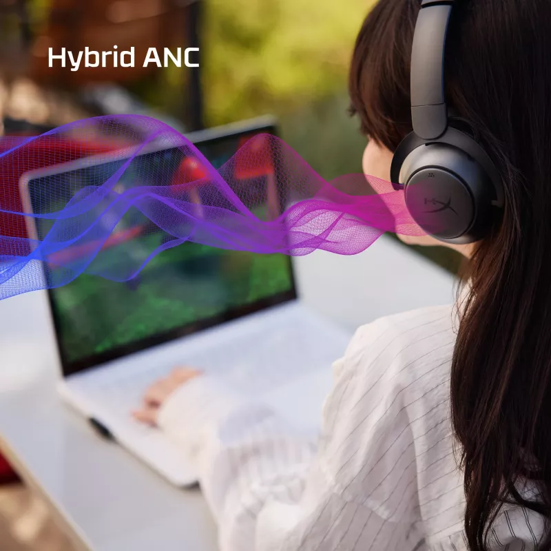 HyperX Cloud MIX 2 - Zestaw słuchawkowy gamingowy (czarny), przewodowy i bezprzewodowy, gamingowy, 20 - 20000 Hz, 270 g, zestaw słuchawkowy, czarny