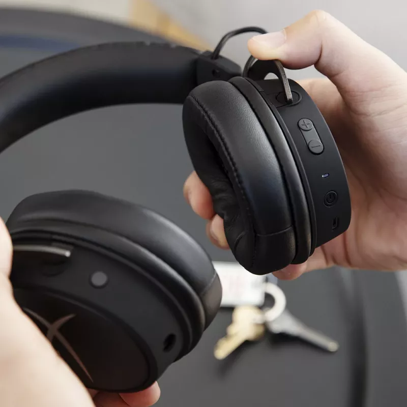 HyperX Cloud MIX 2 - Zestaw słuchawkowy gamingowy (czarny), przewodowy i bezprzewodowy, gamingowy, 20 - 20000 Hz, 270 g, zestaw słuchawkowy, czarny