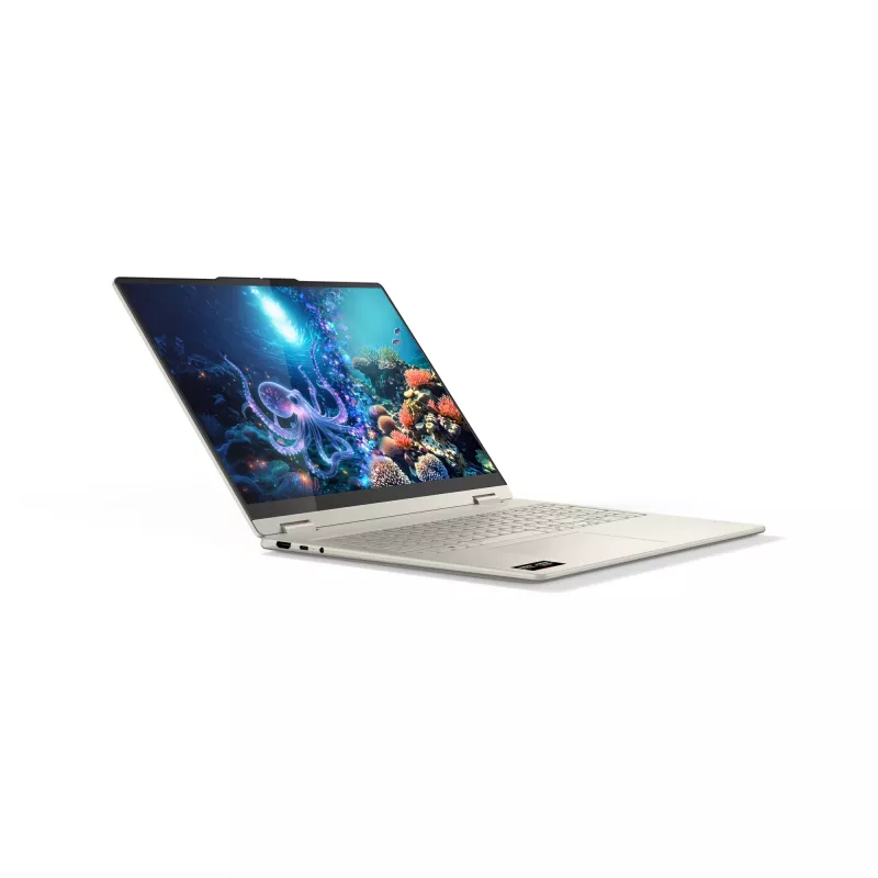 Lenovo Yoga 7 2-in-1 16AKP10 Copilot+ PC AMD Ryzen™ AI 7 350 Hybrid (2-in-1) 40,6 cm (16 cali) Dotykowy WUXGA 16 GB LPDDR5x-SDRAM 1 TB SSD Wi-Fi 7 (802.11be) Windows 11 Pro Angielski Szary
