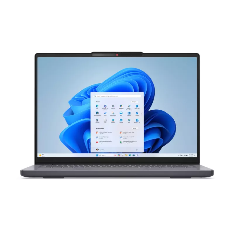 Lenovo IdeaPad cienki 3 14IRH10 Intel® Core™ i5 i5-13420H Laptop 35,6 cm (14 cali) WUXGA 16 GB DDR5-SDRAM 512 GB SSD Wi-Fi 7 (802.11be) Windows 11 Home szary niemiecki