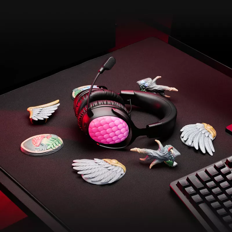 HyperX Cloud III S - Bezprzewodowy zestaw słuchawkowy do gier (biały), bezprzewodowy, 20–20000 Hz, gamingowy, 340 g, zestaw słuchawkowy, biały