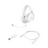 HyperX Cloud III S - Bezprzewodowy zestaw słuchawkowy do gier (biały), bezprzewodowy, 20–20000 Hz, gamingowy, 340 g, zestaw słuchawkowy, biały