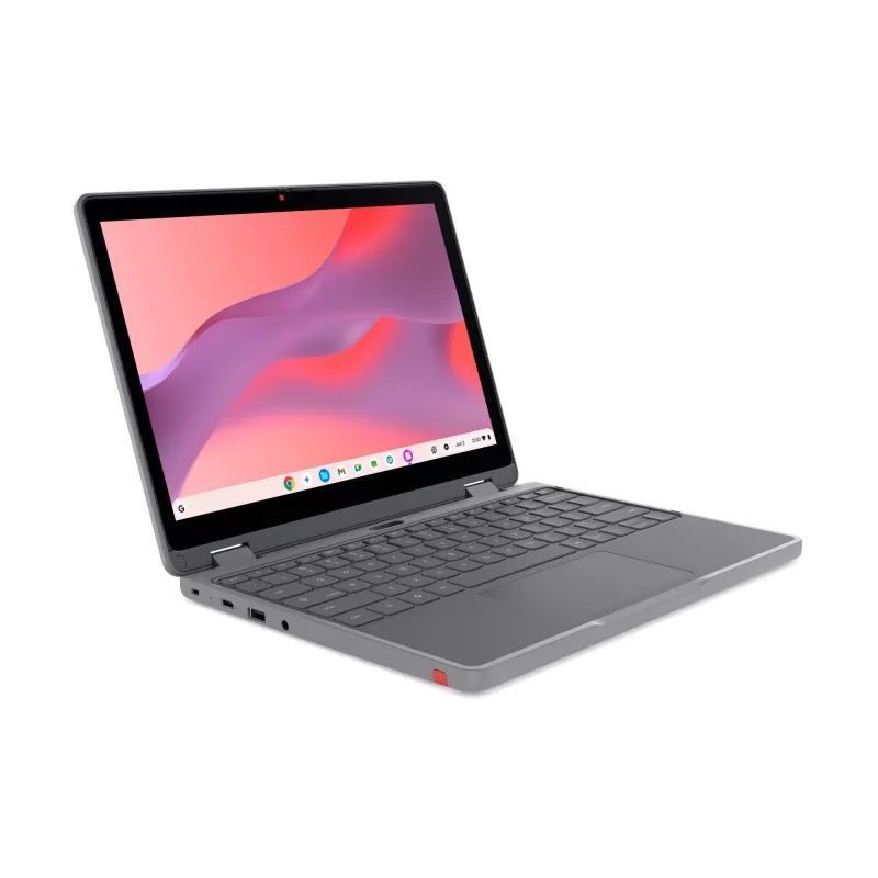 Lenovo Chrome 500e 2in1 G5 M89 MediaTek Kompanio 540 Chromebook 31 cm (12,2 cala) Dotykowy WUXGA 8 GB LPDDR5x-SDRAM 64 GB UFS Wi-Fi 6E (802.11ax) ChromeOS Szary