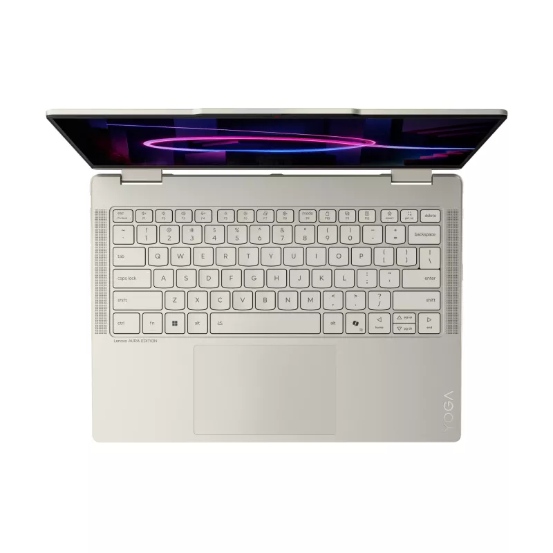Lenovo Yoga 7 2-in-1 14IPH11 Copilot+ PC Intel Core Ultra 5 325 Hybrydowy (2-w-1) 35.6 cm (14 cali) Ekran dotykowy WUXGA 16 GB LPDDR5x-SDRAM 512 GB SSD Wi-Fi 7 (802.11be) Windows 11 Home Niemiecki Seashell (kolor)