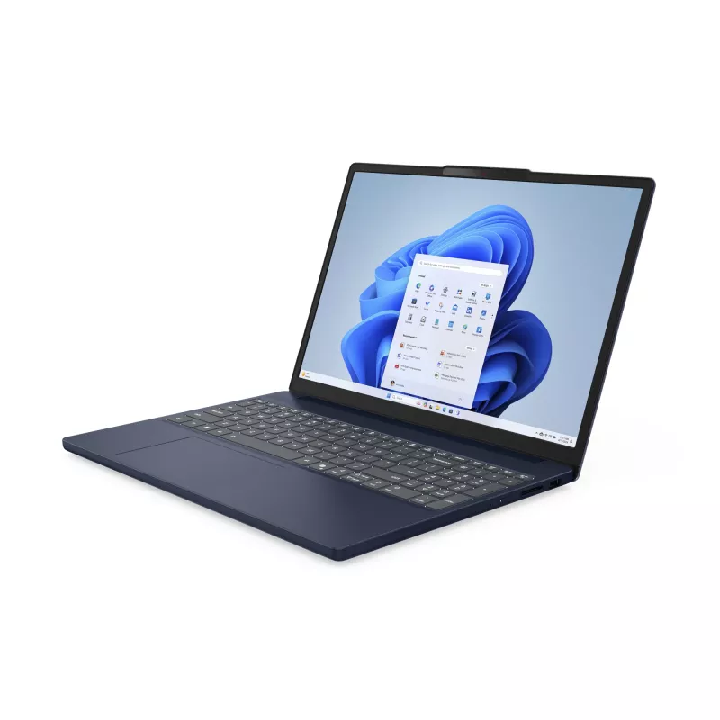 Lenovo IdeaPad cienki 3 15ARP10 AMD Ryzen™ 5 150 Laptop 38,9 cm (15,3 cala) WUXGA 16 GB DDR5-SDRAM 512 GB SSD Wi-Fi 7 (802.11be) Windows 11 Home German niebieski