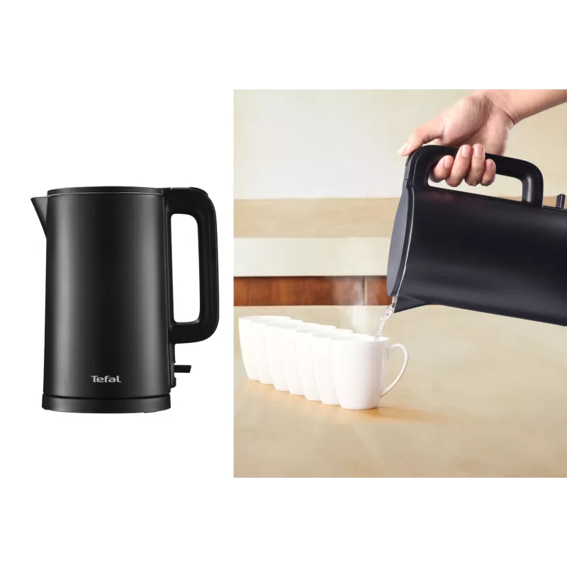 Tefal Thermo Protect KO1408E0 czajnik elektryczny 1,5 l 1500 W Czarny