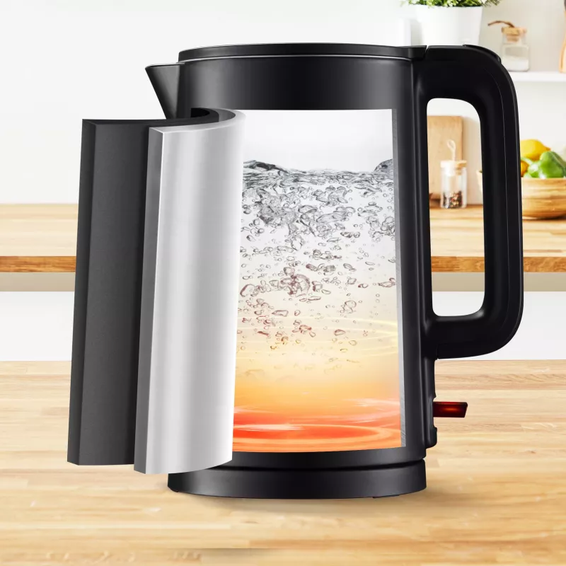 Tefal Thermo Protect KO1408E0 czajnik elektryczny 1,5 l 1500 W Czarny